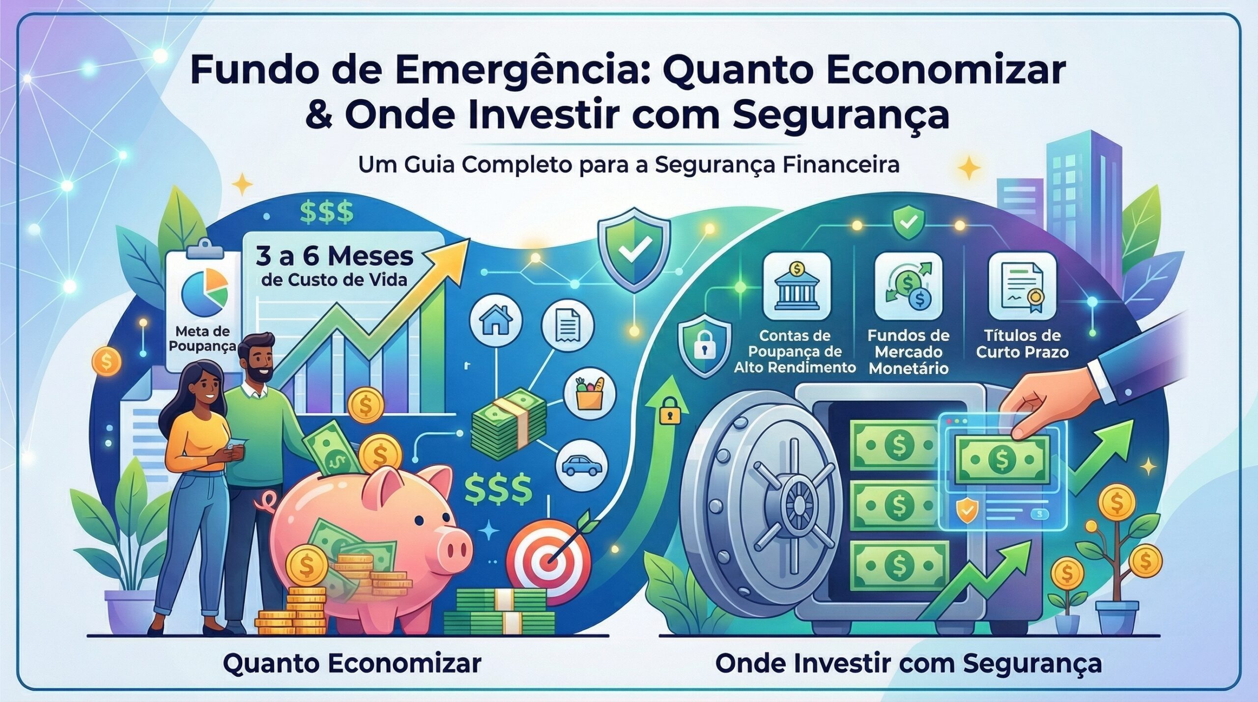 Reserva de Emergência, quanto e onde investir.