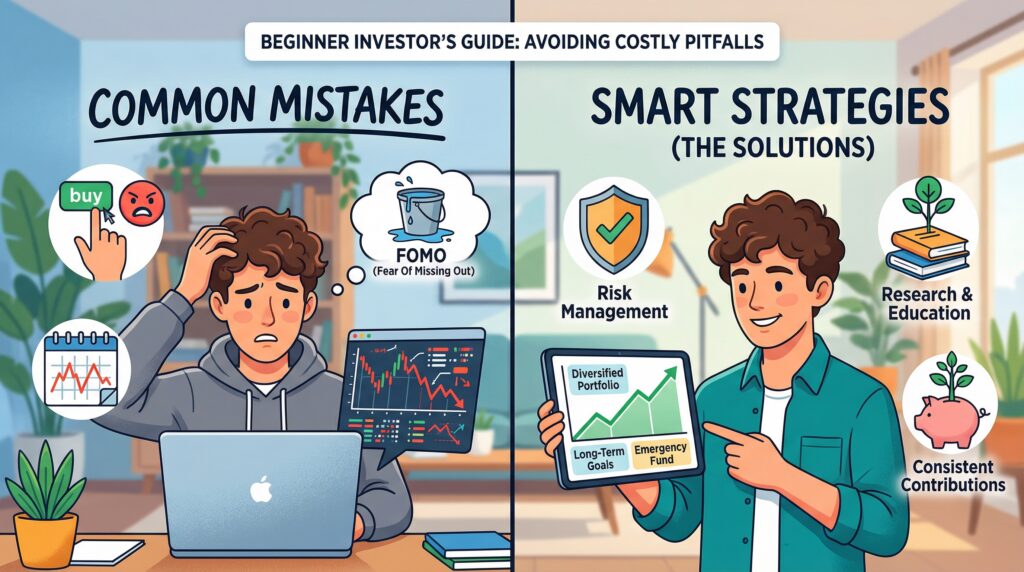 erros ao investir iniciantes